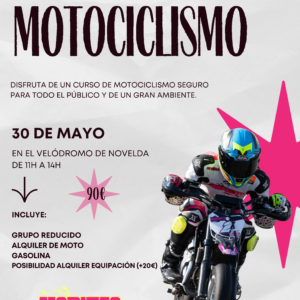 🏍 Curso Motociclismo 30 de Mayo 🏍