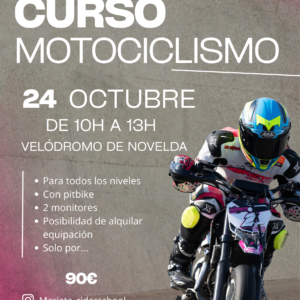 Curso de motociclismo 24 octubre